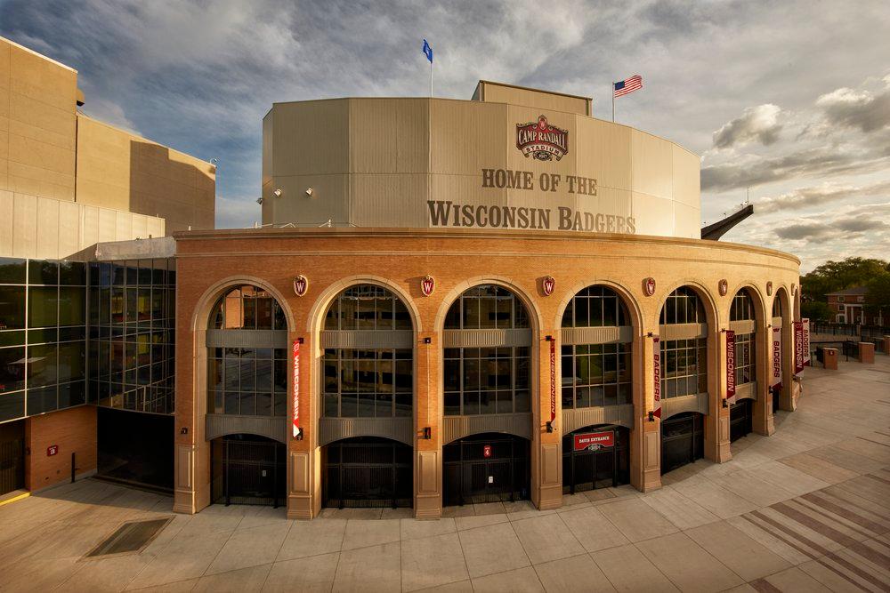 Capitol Lakes Camp Randall stadium.