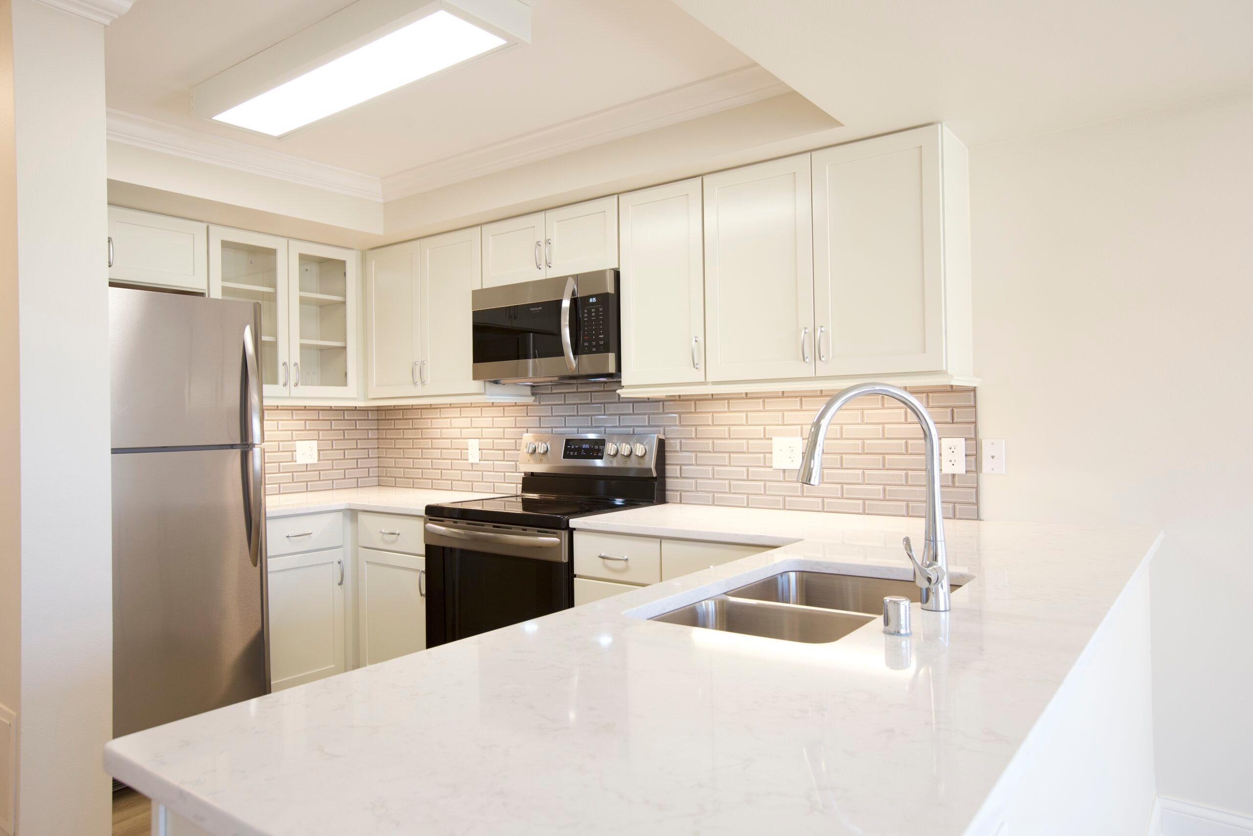 Image of a kitchen with granite finishes.