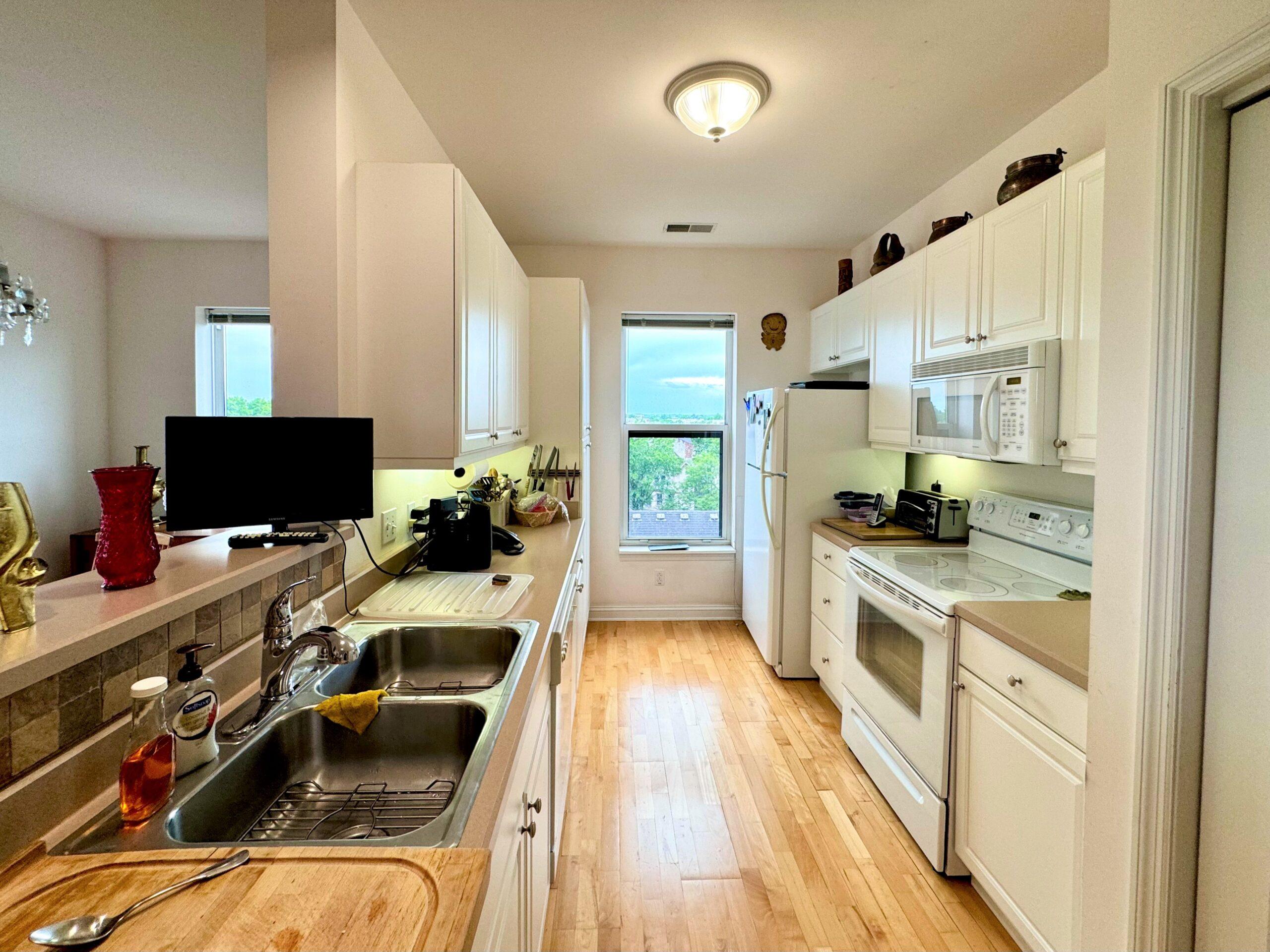 A kitchen in the Langdon floor plan.